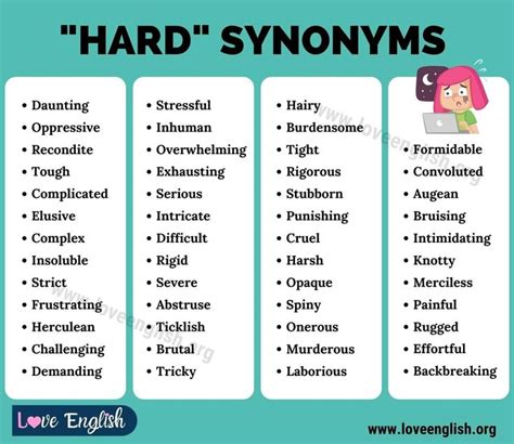 harder synonym formal